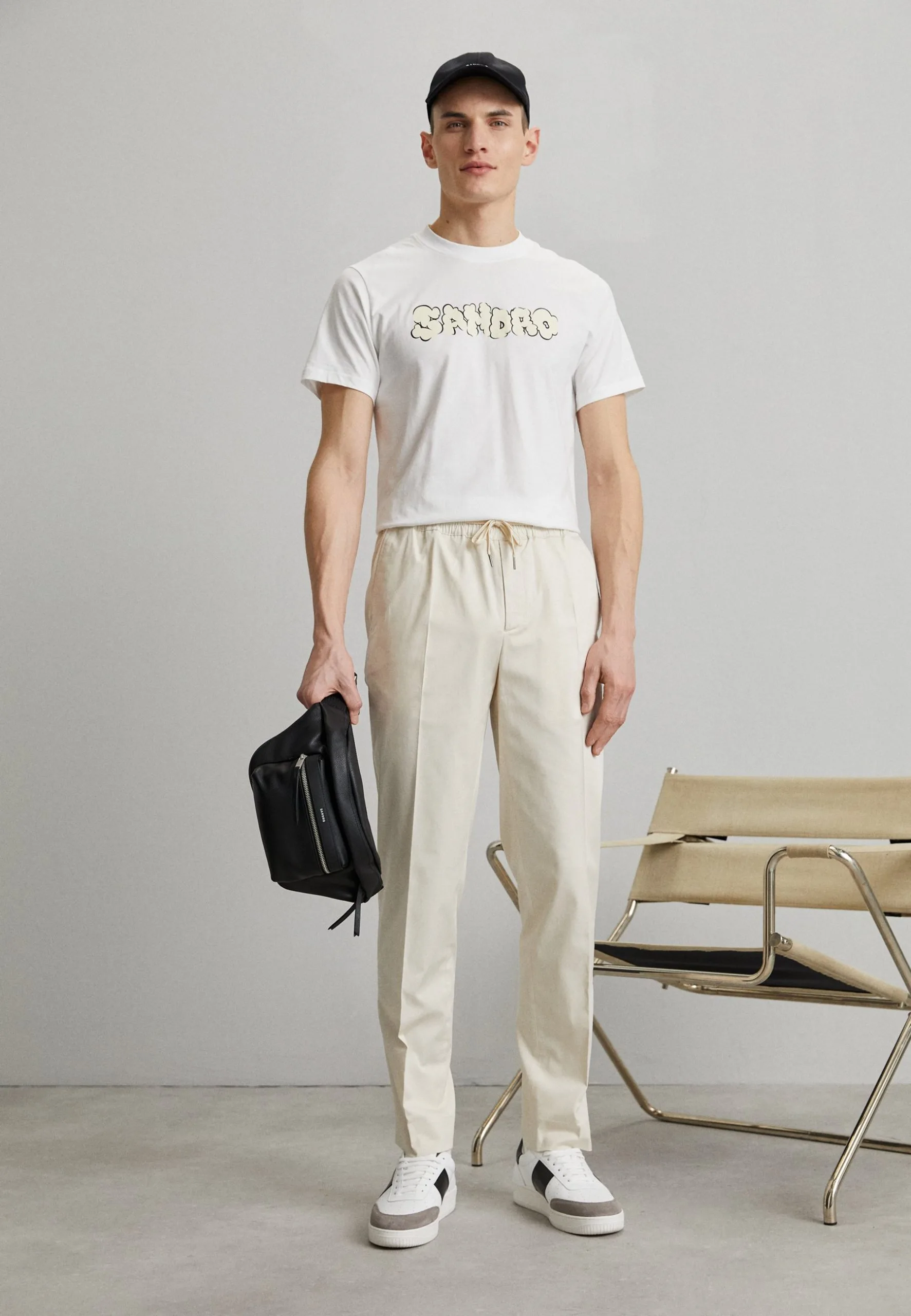 Sandro T-Shirt Print - Blanc - Afbeelding 2