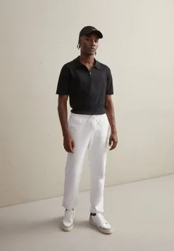 Sandro Pablo Zip - Poloshirt - Noir