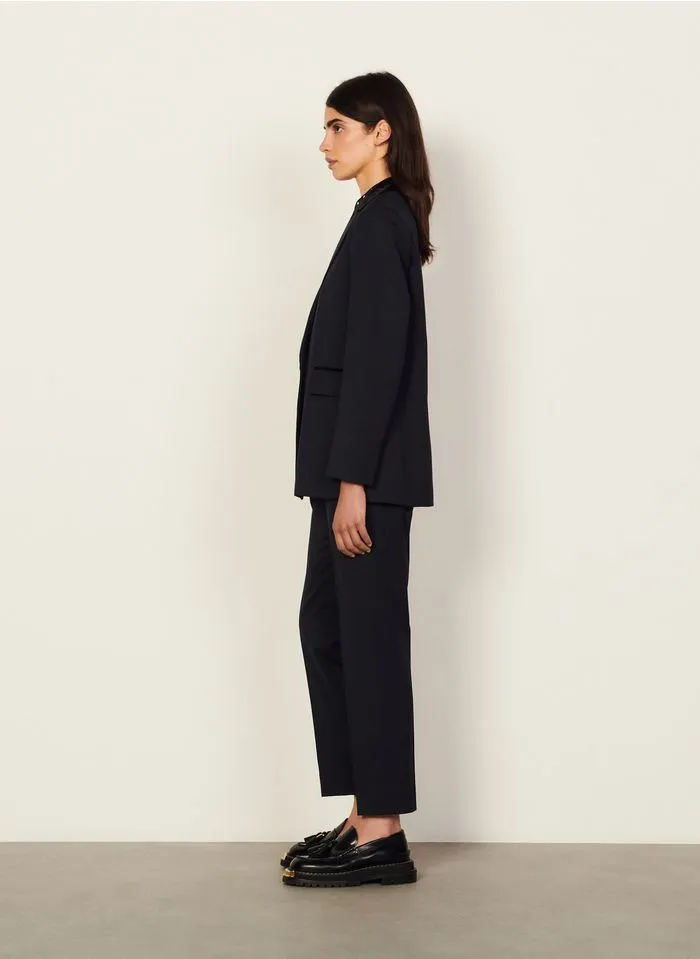 Sandro HELLA - Jasje Met Reverskraag | Blauw - Afbeelding 6