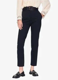 Sandro SETE - Rechte Broek | Zwart