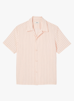 Sandro VITA - Soepelvallend Overhemd Van Viscosemix | Roze