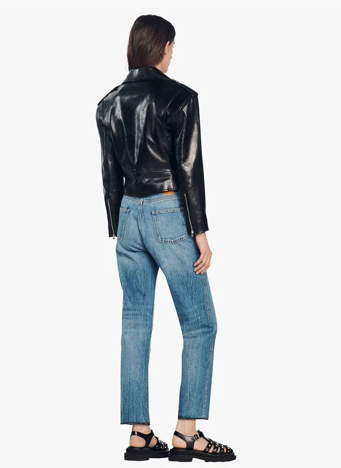 Sandro JILLAN - Lamsleren Jack | Zwart - Afbeelding 4