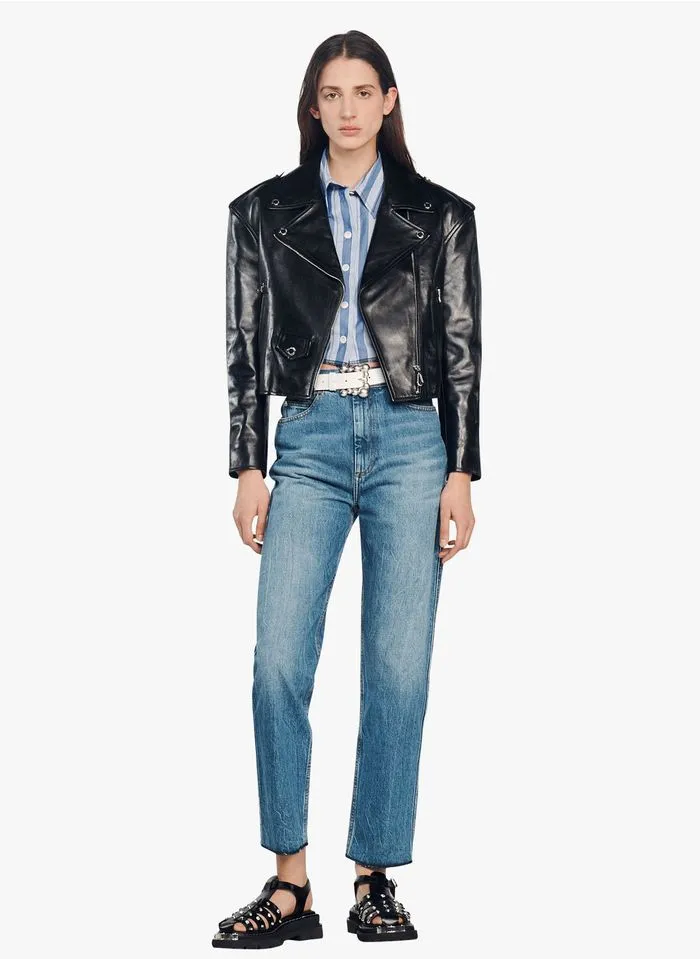 Sandro JILLAN - Lamsleren Jack | Zwart - Afbeelding 3