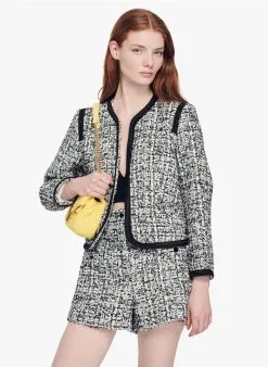 Sandro AUGUSTINE - Tweedjasje | Zwart