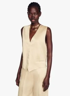 Sandro FERREOL - Giletje | Beige