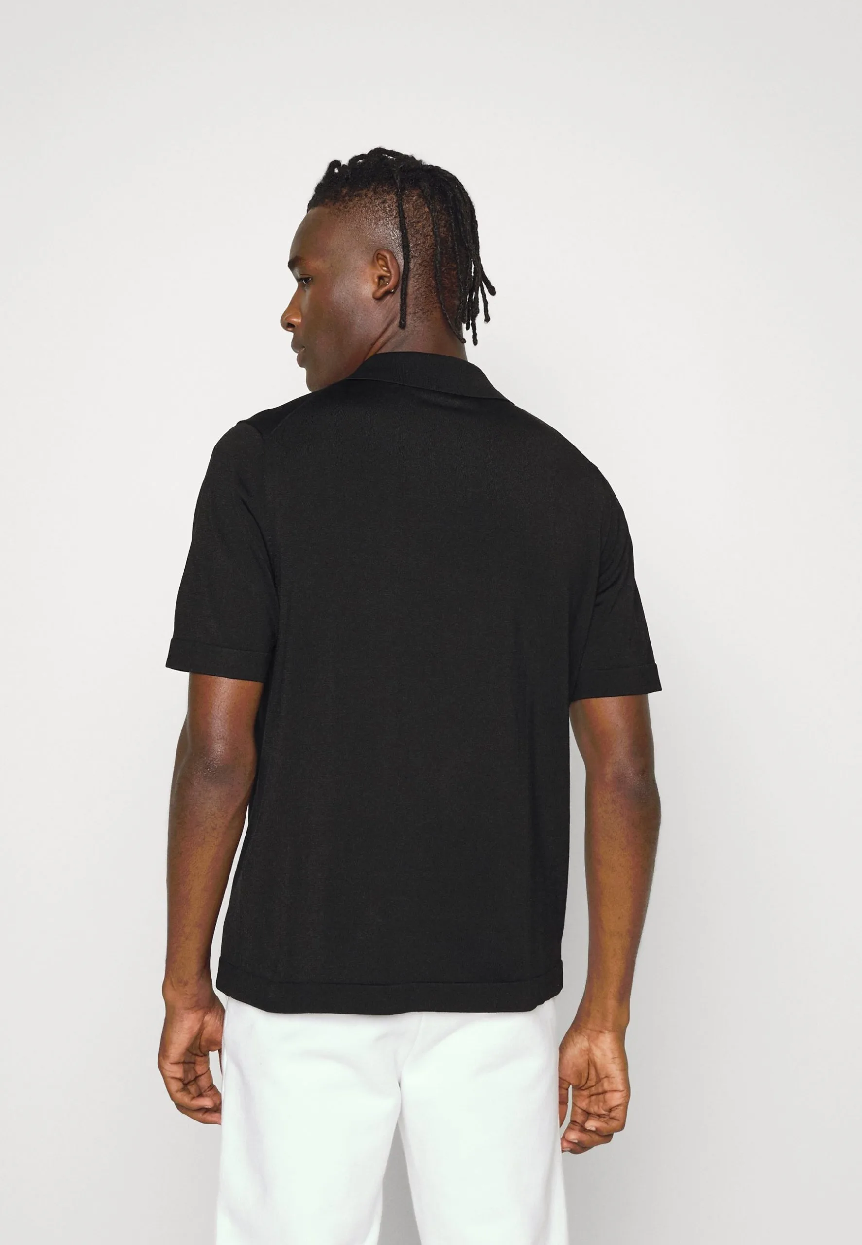 Sandro Pablo Zip - Poloshirt - Noir - Afbeelding 5